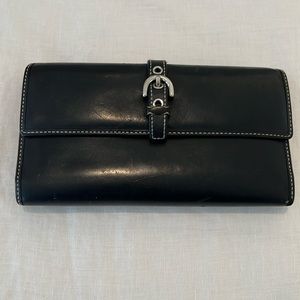Coach leather wallet